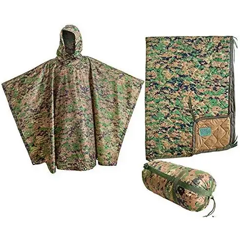 USGI Industries Military Style Poncho - 1